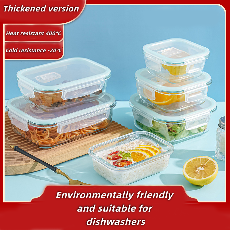 Meal Prep Day - Glass Lunch Box Food Storage Containers