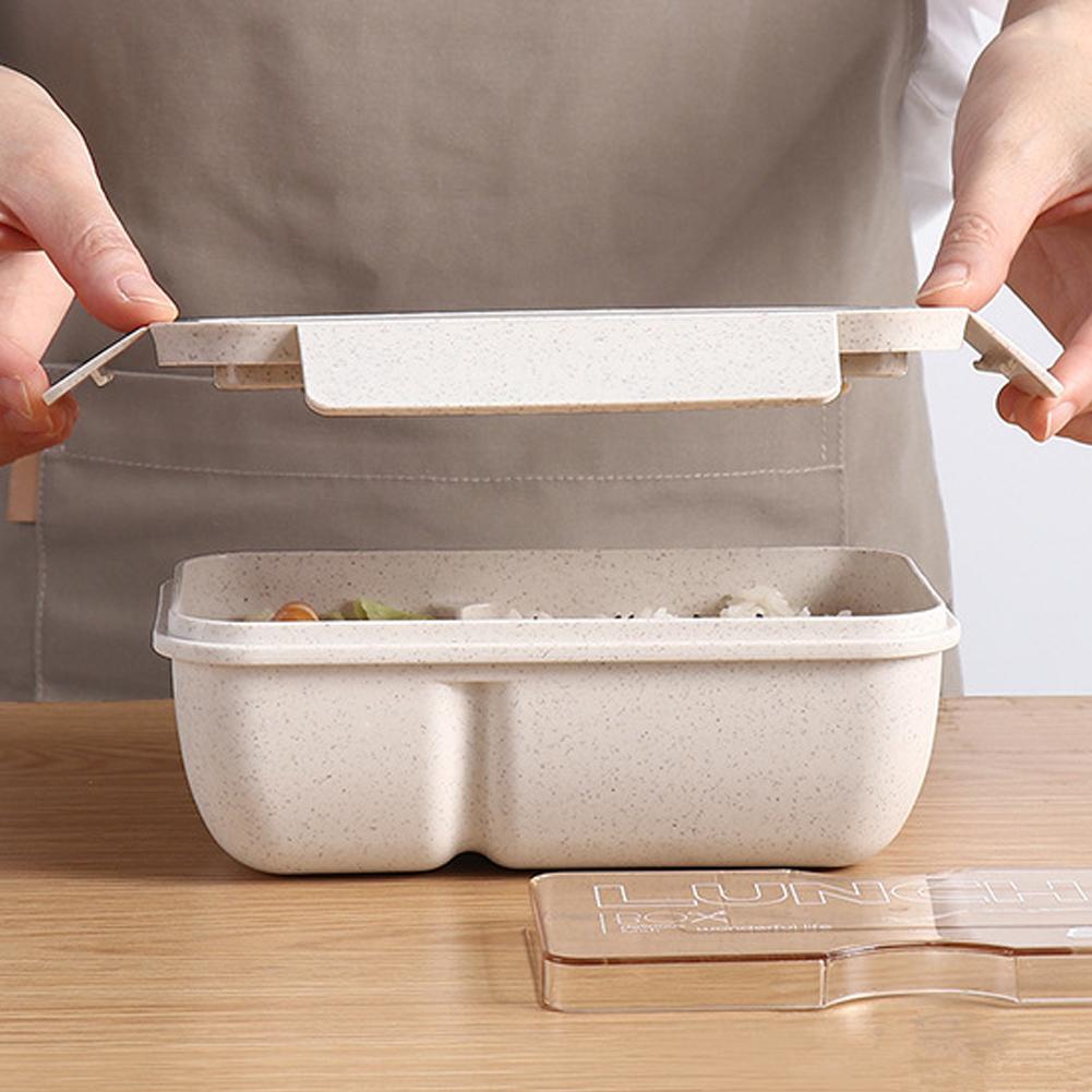 Meal Prep Japanese - 1100ml Healthy Material Lunch Box Wheat