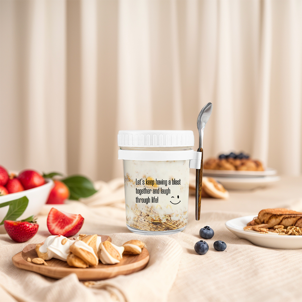 Cereal Milk Fruit Salad Storag - Meal Prep Oatmeal Jars recensie en prijs