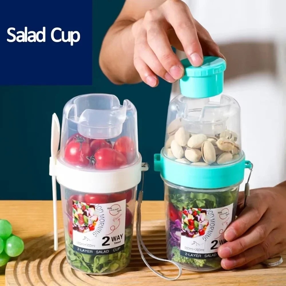 Portable Salad Cup Breakfast C - Meal Prep Oatmeal Jars recensie en prijs