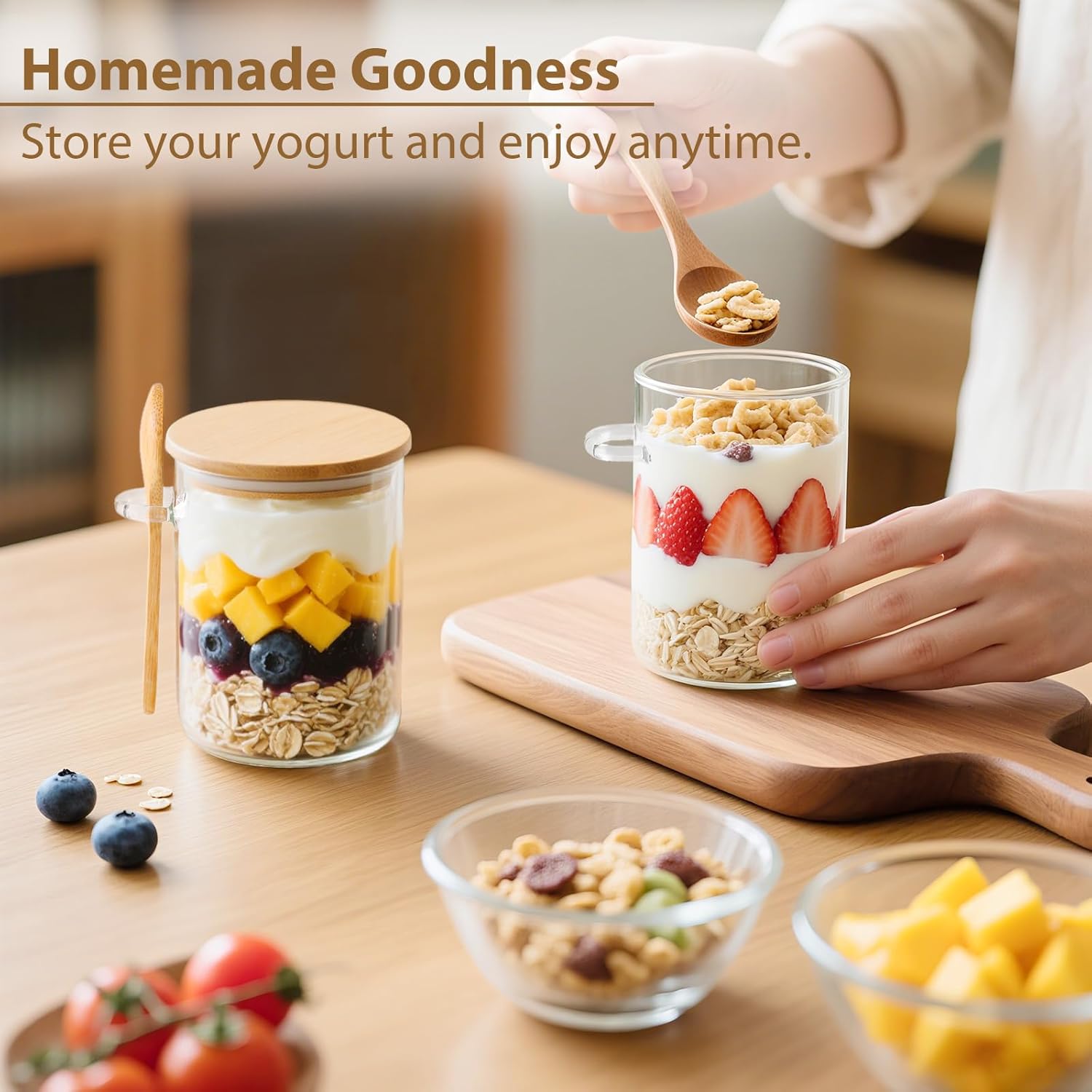 6 Pack Overnight Oats Containe - Meal Prep Containers recensie en prijs