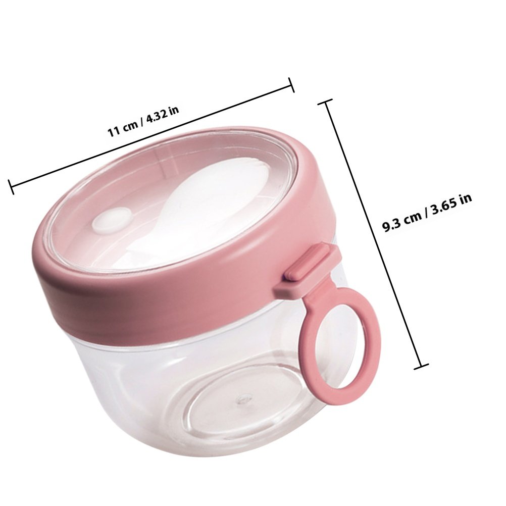 2Pcs Portable Lightweight Bpa- - Meal Prep Oatmeal Jars recensie en prijs