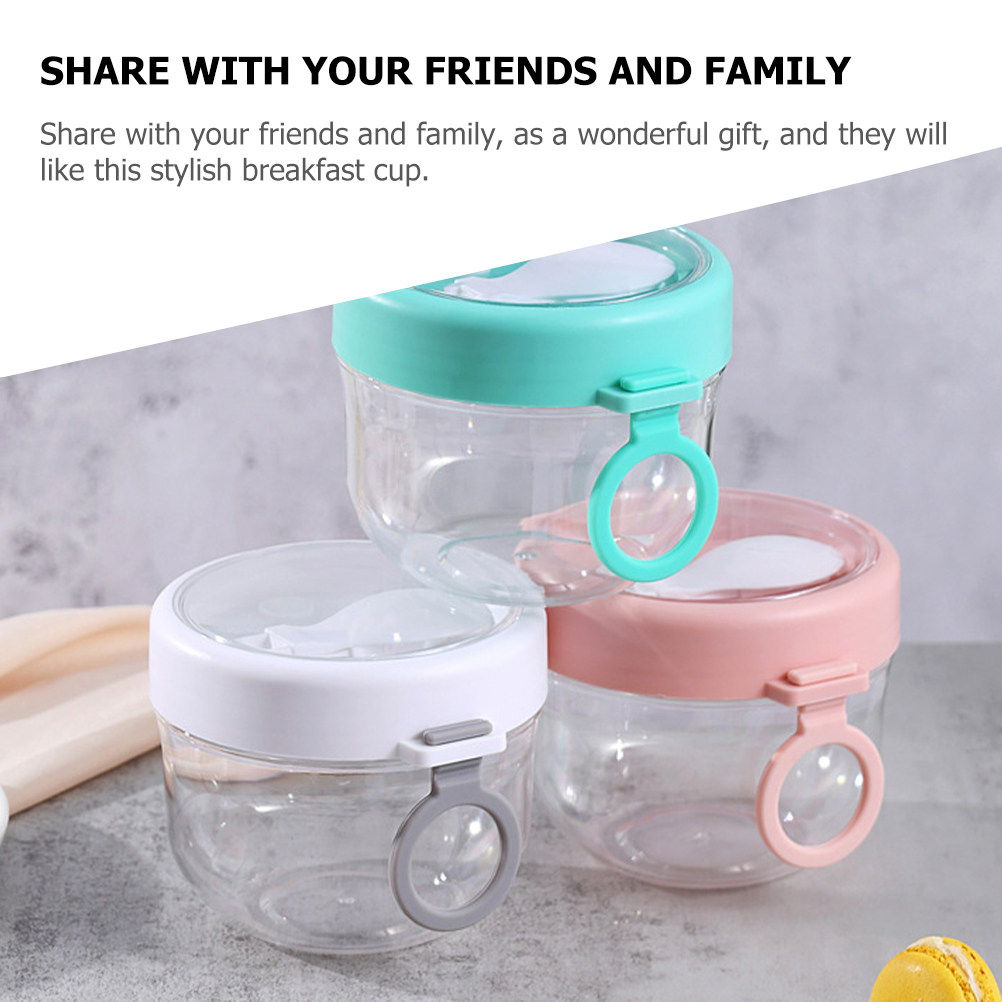 2Pcs Portable Lightweight Bpa- - Meal Prep Oatmeal Jars recensie en prijs