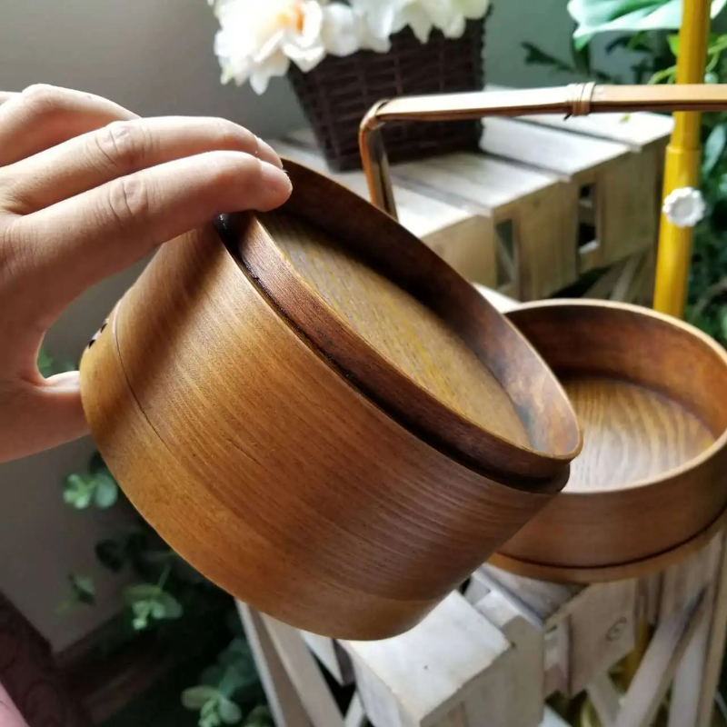 Japanese Wooden Bento Lunch Bo - Meal Prep Japanese recensie en prijs