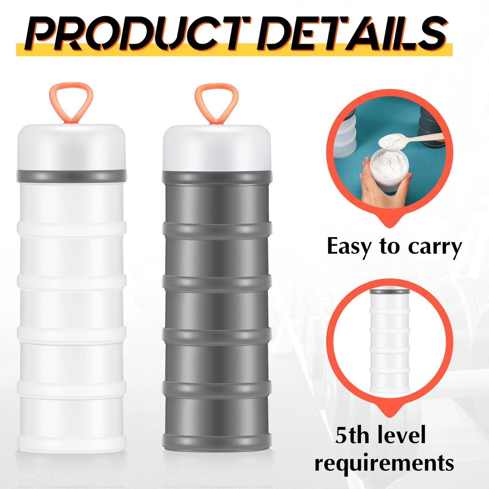 2Pcs Protein Containers Food S - Meal Prep Protein recensie en prijs