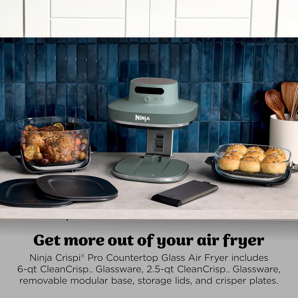 Crispi Pro 6 in 1 Glass Air ry - Pro Meal Prep recensie en prijs