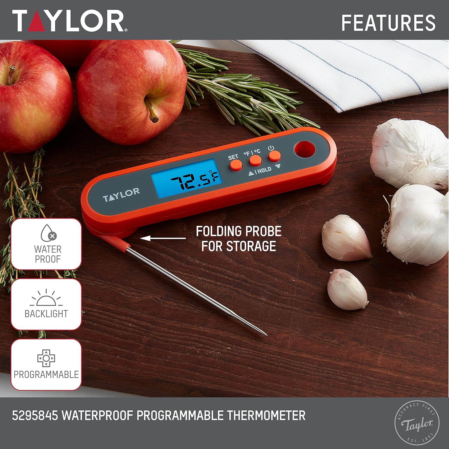 Waterproof Meat Thermometer fo - Meal Prep Protein recensie en prijs