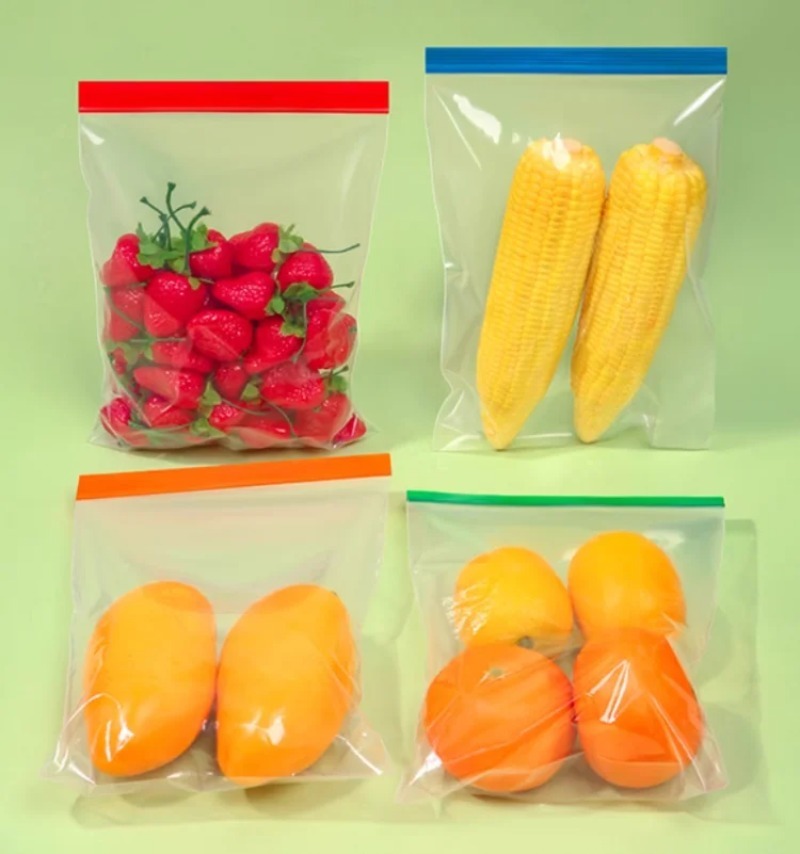 Colorful Clear PE  Zipper Stor - Meal Prep Day recensie en prijs