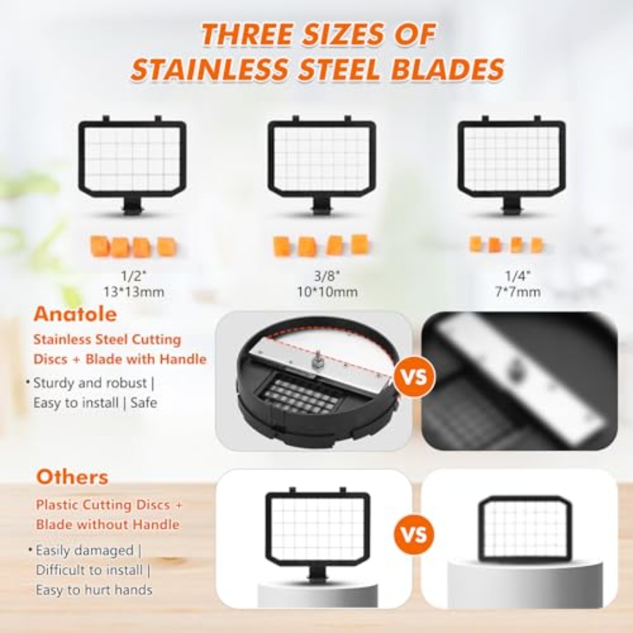 Electric Vegetable Dicer Stain - Veggie Chopper Cup recensie en prijs