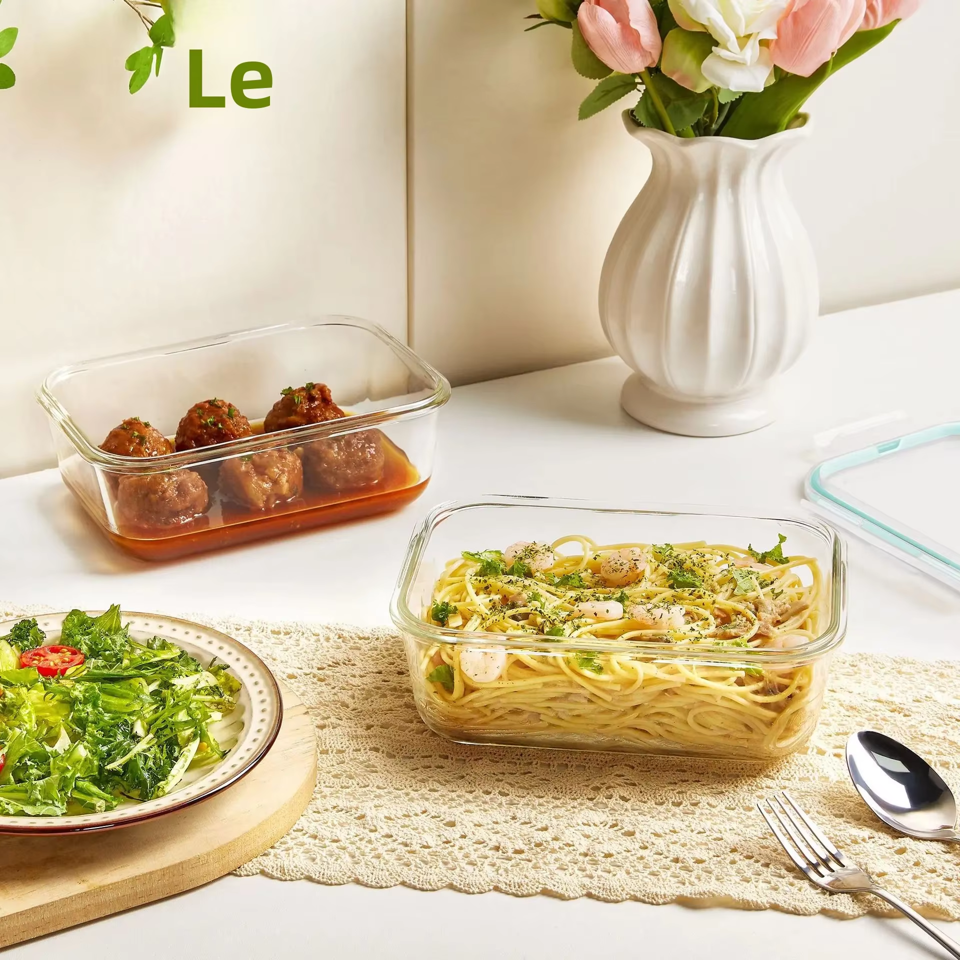 Glass Lunch Box Food Storage C - Meal Prep Day recensie en prijs