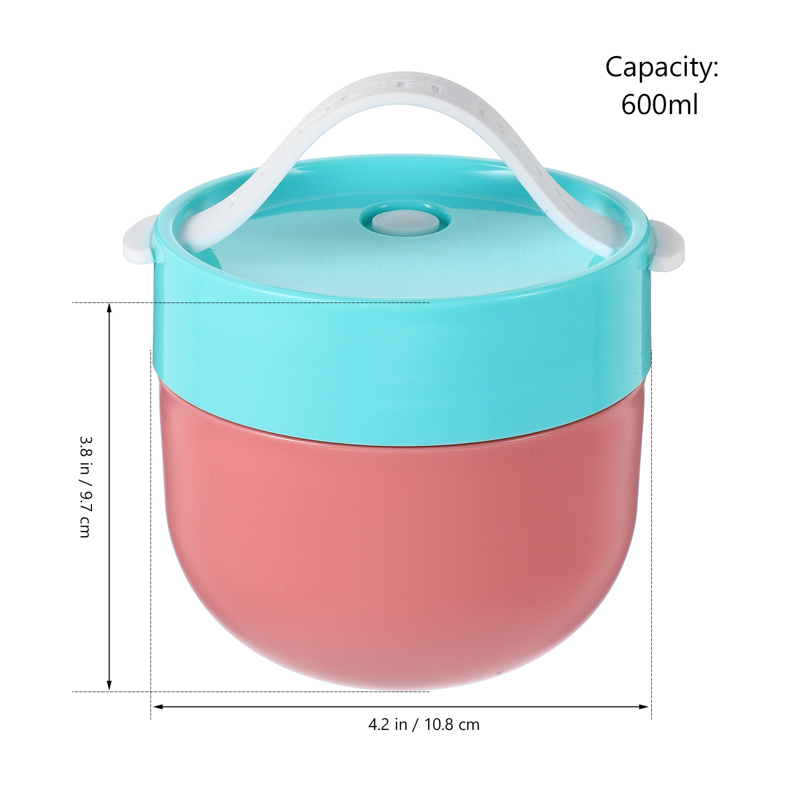 600Ml Cereal Cup Portable Brea - Meal Prep Containers recensie en prijs