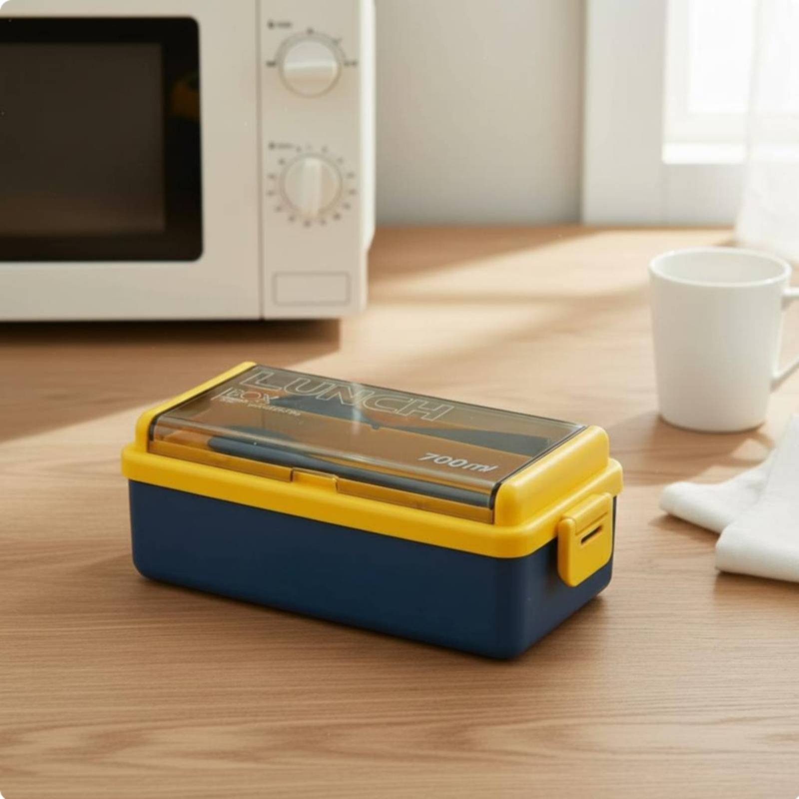 Plastic Bento Lunch Box Microw - Meal Prep Japanese recensie en prijs