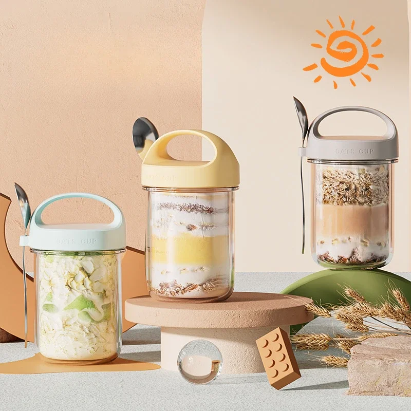 420ML New Breakfast Cups Oatme - Meal Prep Oatmeal Jars recensie en prijs