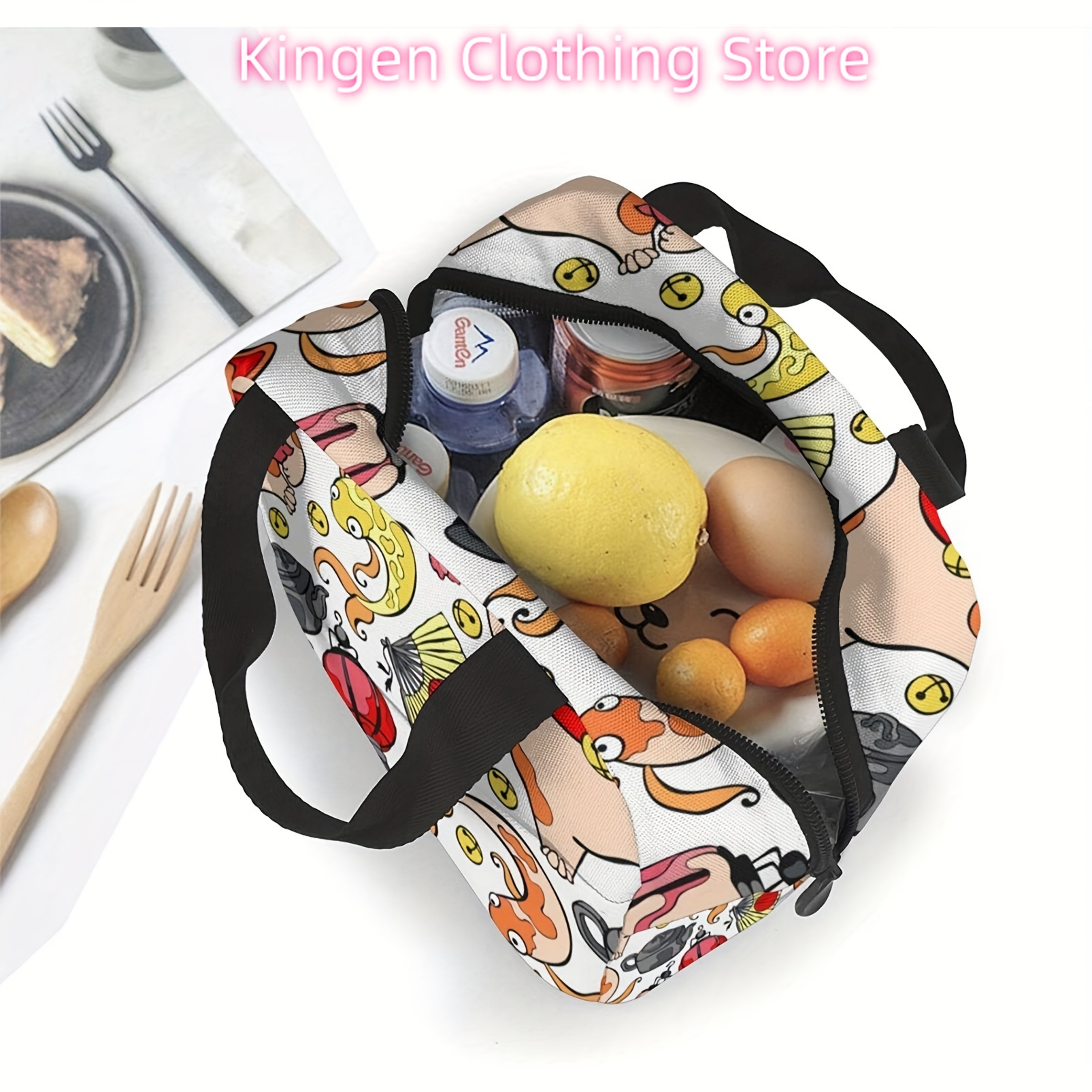1Pcs Insulated Lunch Bag with  - Meal Prep Japanese recensie en prijs