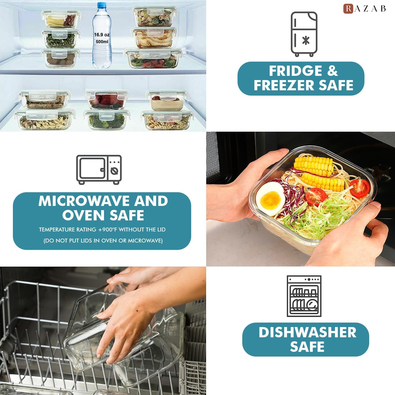24 Pc Airtight Glass Food Stor - Meal Prep Containers recensie en prijs