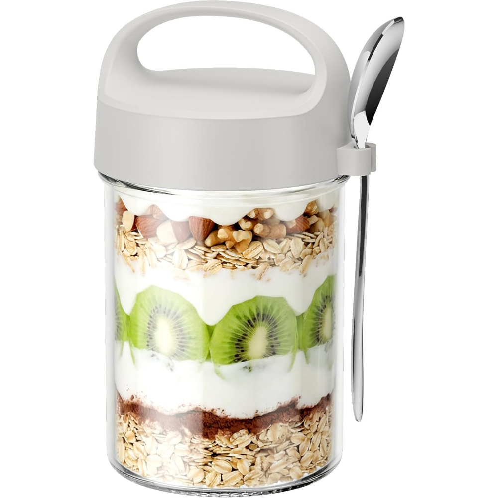 16-ounce reusable portable lea - Meal Prep Oatmeal Jars recensie en prijs