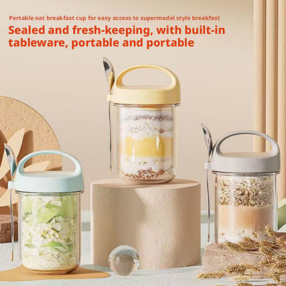16-ounce reusable portable lea - Meal Prep Oatmeal Jars recensie en prijs