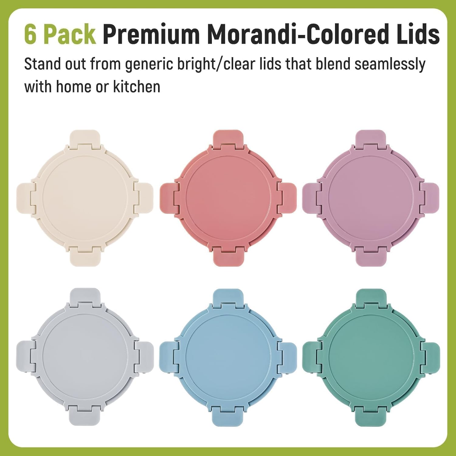 [UPGRADED LID] 6 Sets 3 Cup/24 - Meal Prep Containers recensie en prijs