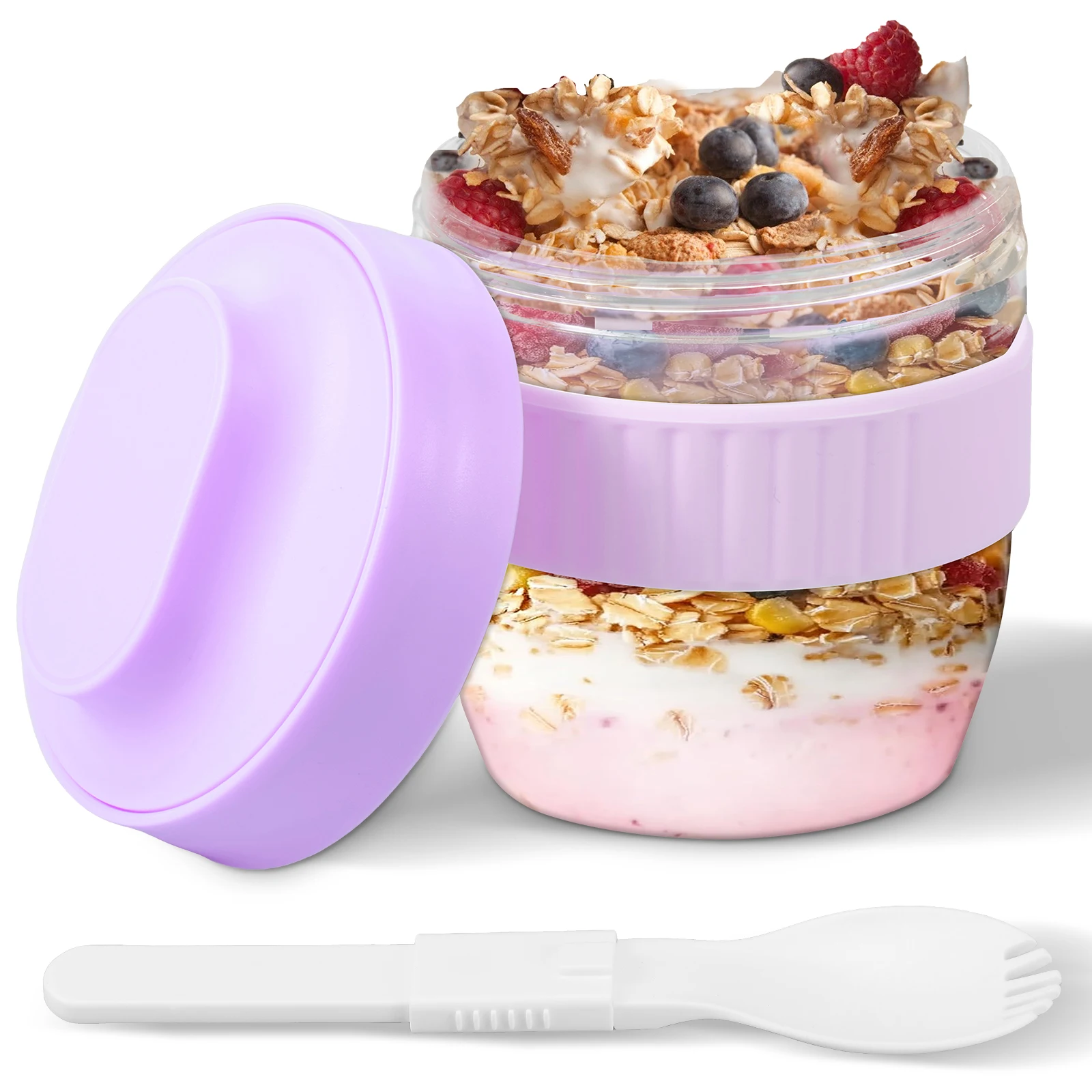 Double Layer Overnight Oats Co - Meal Prep Oatmeal Jars recensie en prijs